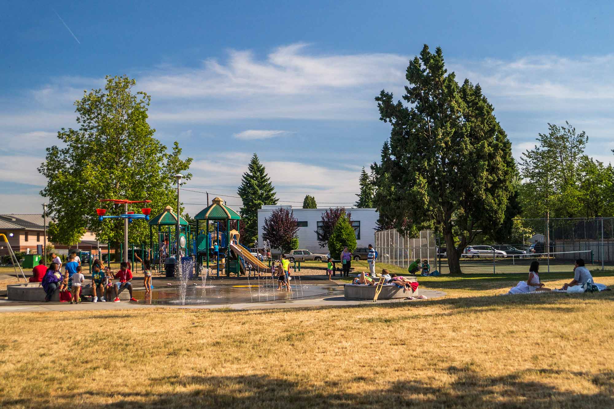 Spray park