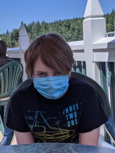 kids and masks