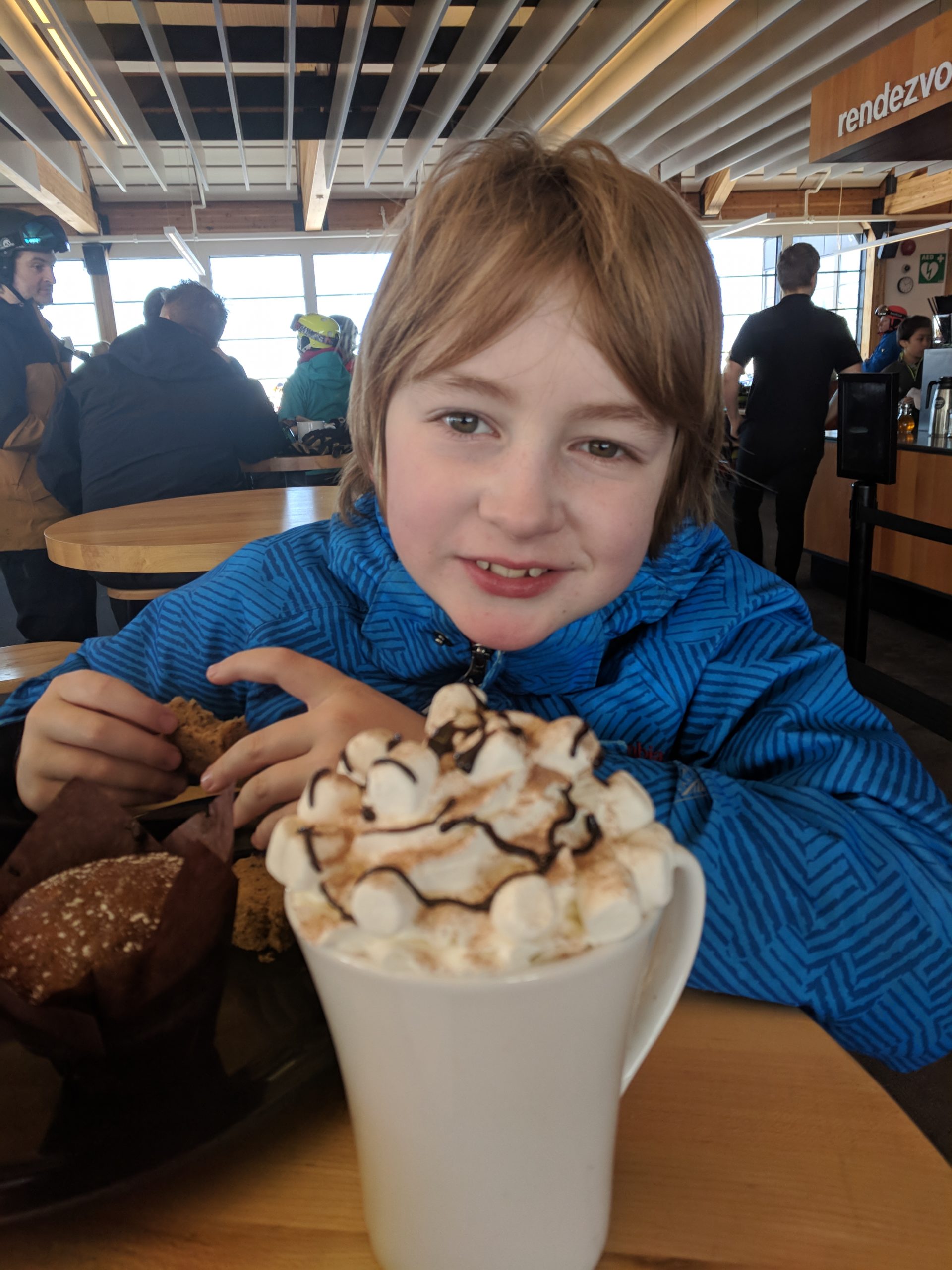 hot cocoa happy kid 12/14/20