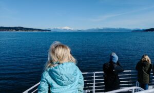 Family whale-watching trip