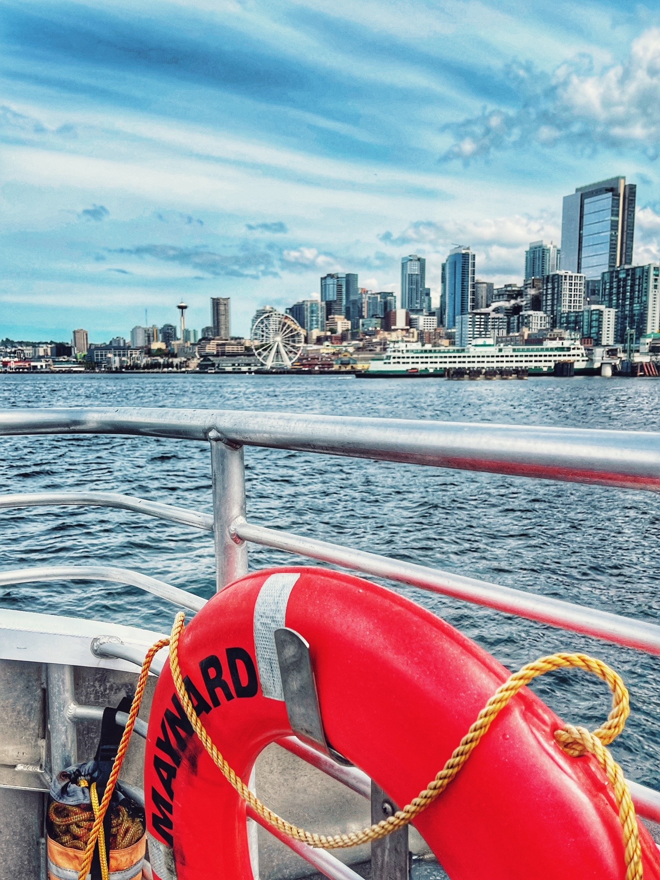 Alki ferry seattle day trip