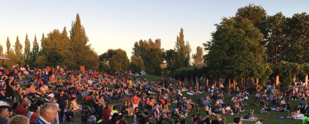 concerts in the park