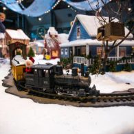 Seattle Center Winterfest Train and Village