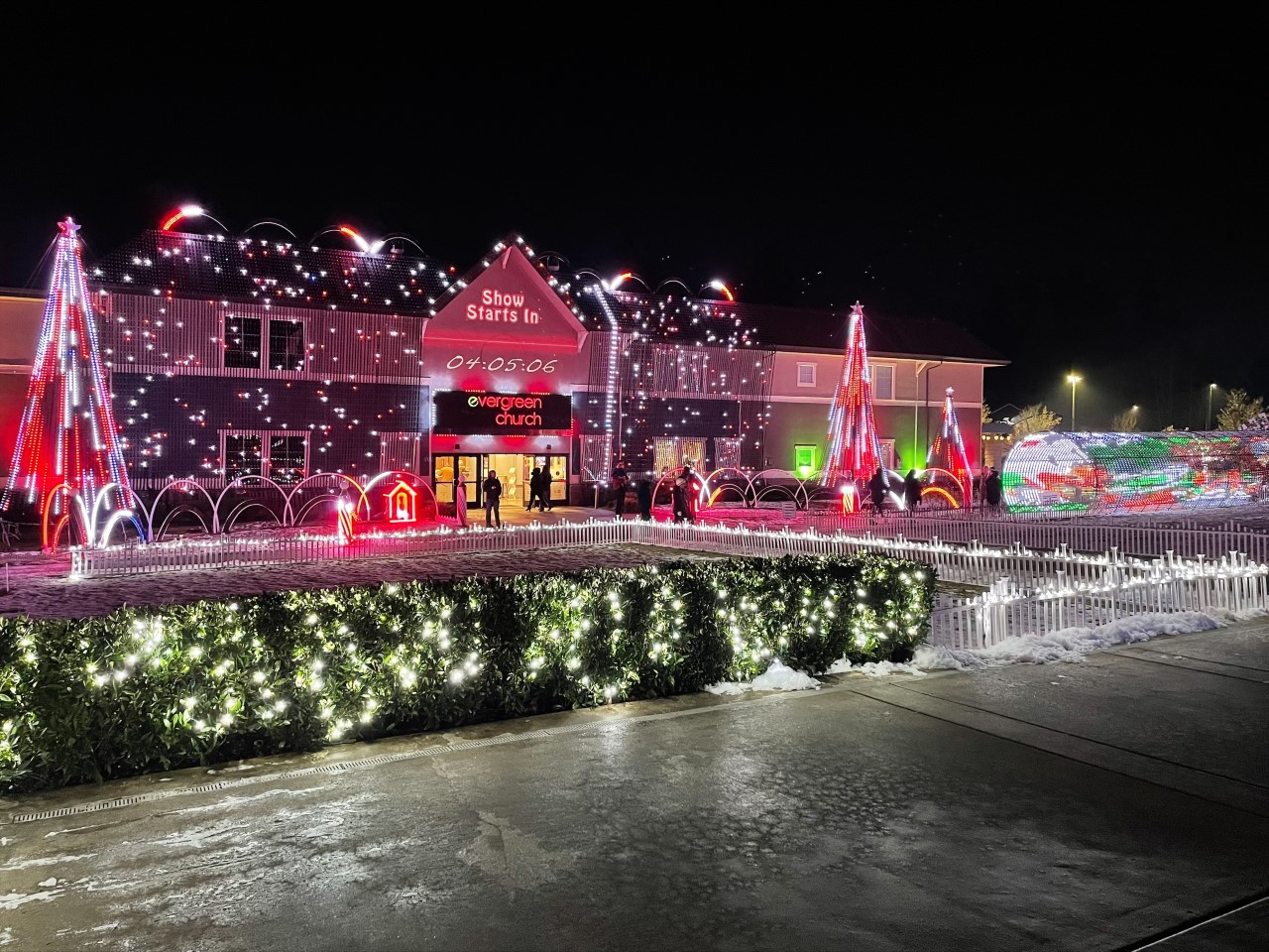 Evergreen Christmas Lights fun family event Seattle's Child