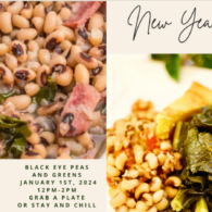 New Year’s Day Black-Eyed Peas and Greens