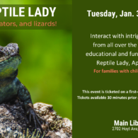reptile lady everett library