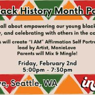 black history month paint and sip