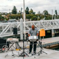 steel drums at port of Everett