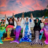 mermaids at edmonds beach