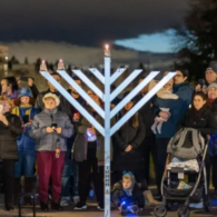 menorah lighting