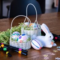 Easter egg decorating