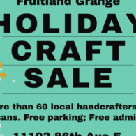 Fall Craft Sale 10.18.2025