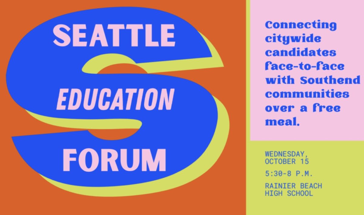 Seattle Education Candidate Forum logo