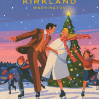 Kirkland winter ice rink